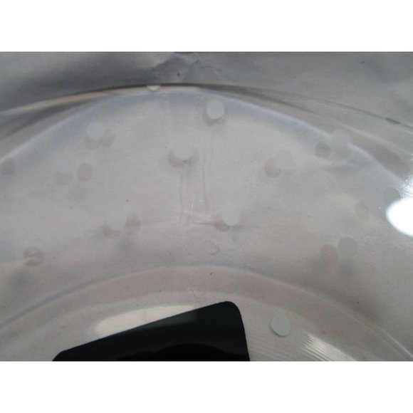 Snowman Glass Plate Reverse Painted Vintage Arcoroc GUC Made in France - Picture 3 of 12